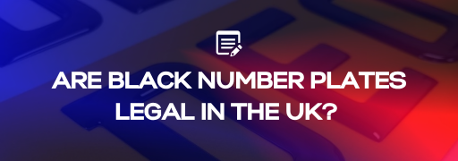 Are Black Number Plates Legal in the UK? The Answer Isn't the Same for Every Car