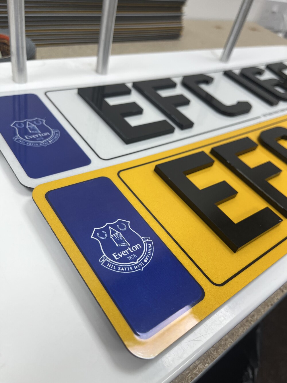 Updated Football Logo plates